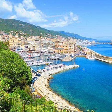Charmant Studio Climatise Avec Parking, Au Coeur De Pietranera, Plage A 500M, Bastia A 2Km Ville-di-Pietrabugno Zewnętrze zdjęcie