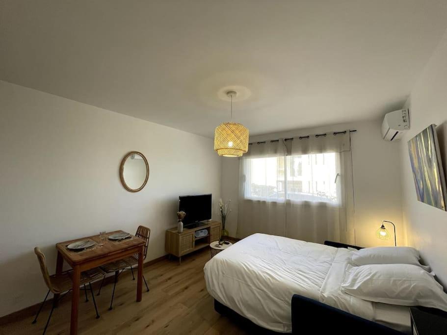 Charmant Studio Climatise Avec Parking, Au Coeur De Pietranera, Plage A 500M, Bastia A 2Km Ville-di-Pietrabugno Zewnętrze zdjęcie